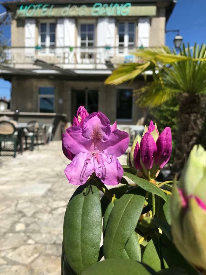 Hotel Des Bains Figeac Bagian luar foto